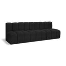  Manufacturer Color_Black -- Meridian Arc Stationary Fabric Sofa IMAGE 1