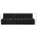  Manufacturer Color_Black -- Meridian Arc Stationary Fabric Sofa IMAGE 8