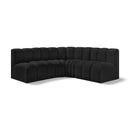  Manufacturer Color_Black -- Meridian Arc Stationary Fabric Sofa IMAGE 1