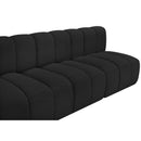  Manufacturer Color_Black -- Meridian Arc Stationary Fabric Sofa IMAGE 7