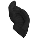 Manufacturer Color_Black -- Meridian Arc Stationary Fabric Sofa IMAGE 4