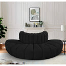  Manufacturer Color_Black -- Meridian Arc Stationary Fabric Sofa IMAGE 2