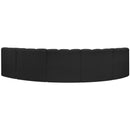  Manufacturer Color_Black -- Meridian Arc Stationary Fabric Sofa IMAGE 3