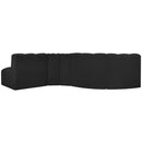  Manufacturer Color_Black -- Meridian Arc Stationary Fabric Sofa IMAGE 3
