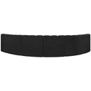  Manufacturer Color_Black -- Meridian Arc Stationary Fabric Sofa IMAGE 3