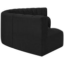 Manufacturer Color_Black -- Meridian Arc Stationary Fabric Sofa IMAGE 6