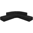  Manufacturer Color_Black -- Meridian Arc Stationary Fabric Sofa IMAGE 4