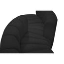  Manufacturer Color_Black -- Meridian Arc Stationary Fabric Sofa IMAGE 4