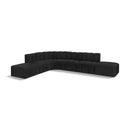  Manufacturer Color_Black -- Meridian Arc Stationary Fabric Sofa IMAGE 1