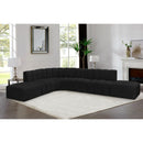  Manufacturer Color_Black -- Meridian Arc Stationary Fabric Sofa IMAGE 2