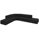  Manufacturer Color_Black -- Meridian Arc Stationary Fabric Sofa IMAGE 4