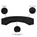  Manufacturer Color_Black -- Meridian Arc Stationary Fabric Sofa IMAGE 10