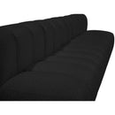  Manufacturer Color_Black -- Meridian Arc Stationary Fabric Sofa IMAGE 9