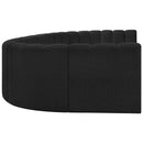  Manufacturer Color_Black -- Meridian Arc Stationary Fabric Sofa IMAGE 6