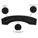  Manufacturer Color_Black -- Meridian Arc Stationary Fabric Sofa IMAGE 10