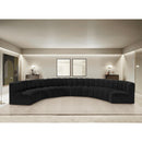  Manufacturer Color_Black -- Meridian Arc Stationary Fabric Sofa IMAGE 2