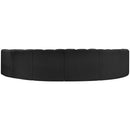  Manufacturer Color_Black -- Meridian Arc Stationary Fabric Sofa IMAGE 3