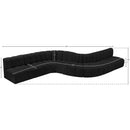  Manufacturer Color_Black -- Meridian Arc Stationary Fabric Sofa IMAGE 10
