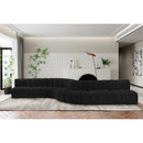  Manufacturer Color_Black -- Meridian Arc Stationary Fabric Sofa IMAGE 2