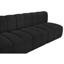 Manufacturer Color_Black -- Meridian Arc Stationary Fabric Sofa IMAGE 8