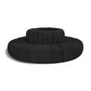  Manufacturer Color_Black -- Meridian Arc Stationary Fabric Sofa IMAGE 1