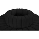  Manufacturer Color_Black -- Meridian Arc Stationary Fabric Sofa IMAGE 4