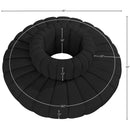  Manufacturer Color_Black -- Meridian Arc Stationary Fabric Sofa IMAGE 6