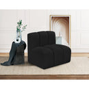  Manufacturer Color_Black -- Meridian Arc Stationary Fabric Chair IMAGE 2
