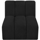  Manufacturer Color_Black -- Meridian Arc Stationary Fabric Chair IMAGE 5