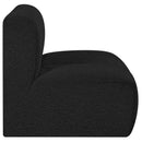  Manufacturer Color_Black -- Meridian Arc Stationary Fabric Chair IMAGE 6