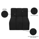  Manufacturer Color_Black -- Meridian Arc Stationary Fabric Chair IMAGE 8