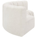  Manufacturer Color_Cream -- Arc 80" Cream Boucle Fabric Upholstered 3 pc Modular Sectional IMAGE 6