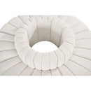  Manufacturer Color_Cream -- Arc 90" Cream Boucle Fabric Upholstered 8 pc Modular Sectional IMAGE 5