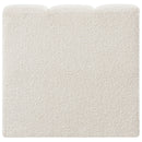 Manufacturer Color_Cream -- Arc Cream Boucle Fabric Upholstered Modular Straight Chair IMAGE 3