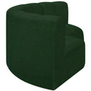  Manufacturer Color_Green -- Arc 80" Green Boucle Fabric Upholstered 3 pc Modular Sectional IMAGE 6