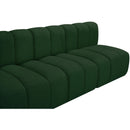  Manufacturer Color_Green -- Arc 89.5" Green Boucle Fabric Upholstered 3 pc Modular Sectional IMAGE 7