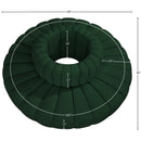  Manufacturer Color_Green -- Arc 90" Green Boucle Fabric Upholstered 8 pc Modular Sectional IMAGE 6