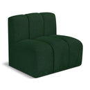  Manufacturer Color_Green -- Arc Green Boucle Fabric Upholstered Modular Straight Chair IMAGE 1