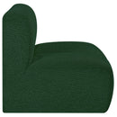  Manufacturer Color_Green -- Arc Green Boucle Fabric Upholstered Modular Straight Chair IMAGE 6
