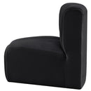  Manufacturer Color_Black -- Meridian Arc Stationary Fabric Chair IMAGE 7
