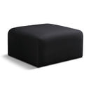  Manufacturer Color_Black -- Meridian Arc Fabric Ottoman IMAGE 1