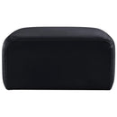  Manufacturer Color_Black -- Meridian Arc Fabric Ottoman IMAGE 3