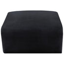  Manufacturer Color_Black -- Meridian Arc Fabric Ottoman IMAGE 6