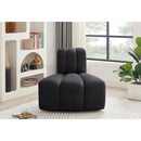 Meridian Arc Black Velvet Reverse Corner IMAGE 2
