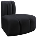  Manufacturer Color_Black -- Meridian Arc Stationary Fabric Chair IMAGE 5