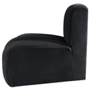  Manufacturer Color_Black -- Meridian Arc Stationary Fabric Chair IMAGE 7