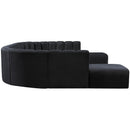  Manufacturer Color_Black -- Meridian Arc Stationary Fabric Sofa IMAGE 6