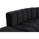  Manufacturer Color_Black -- Meridian Arc Stationary Fabric Sofa IMAGE 9