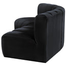  Manufacturer Color_Black -- Meridian Arc Stationary Fabric Sofa IMAGE 7