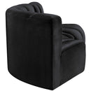  Manufacturer Color_Black -- Meridian Arc Stationary Fabric Sofa IMAGE 7